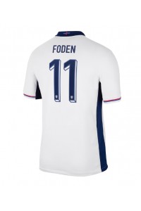 England Phil Foden #11 Fotballdrakt Hjemme Klær EM 2024 Korte ermer